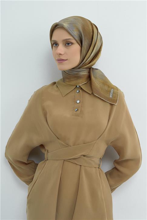 Armine  Saf İpek Twill Eşarp 9513D 37