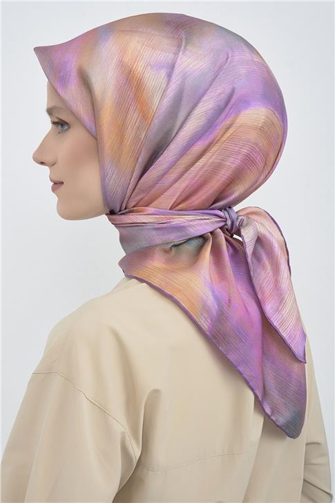 Armine  Saf İpek Twill Eşarp 9513D 89