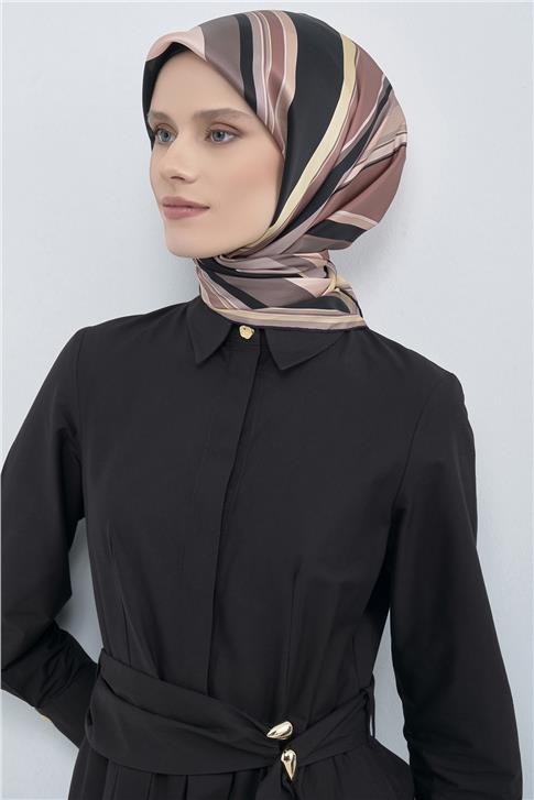 Armine  Saf İpek Twill Eşarp 9514D 07