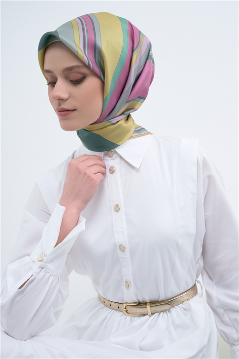 Armine  Saf İpek Twill Eşarp 9514D 51