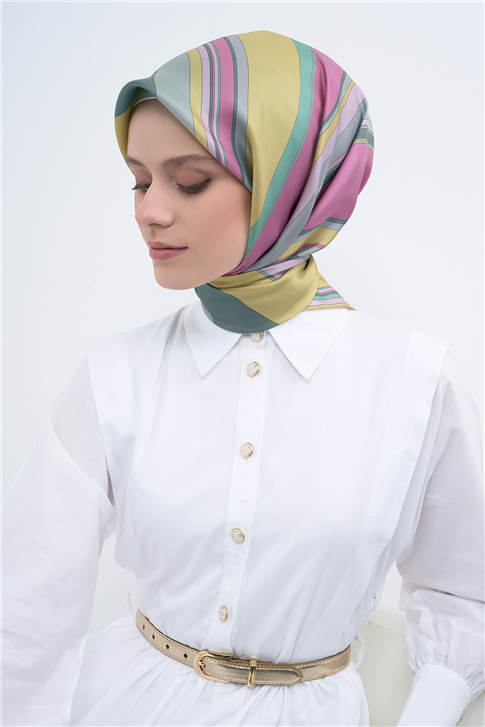 Armine  Saf İpek Twill Eşarp 9514D 51