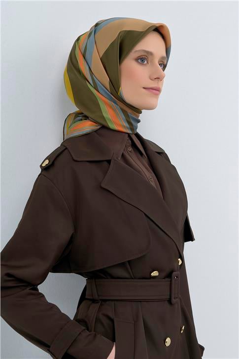 Armine  Saf İpek Twill Eşarp 9514D 53