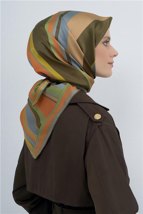 Armine  Saf İpek Twill Eşarp 9514D 53