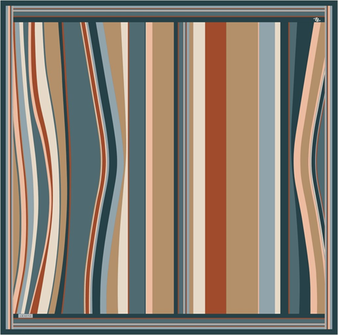 Armine  Saf İpek Twill Eşarp 9514D 81