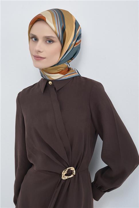 Armine  Saf İpek Twill Eşarp 9514D 81