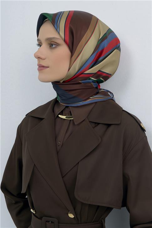 Armine  Saf İpek Twill Eşarp 9514D 82