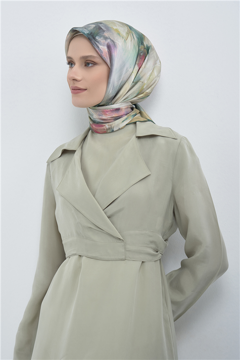Armine Saf İpek Sura Eşarp 9515D 02