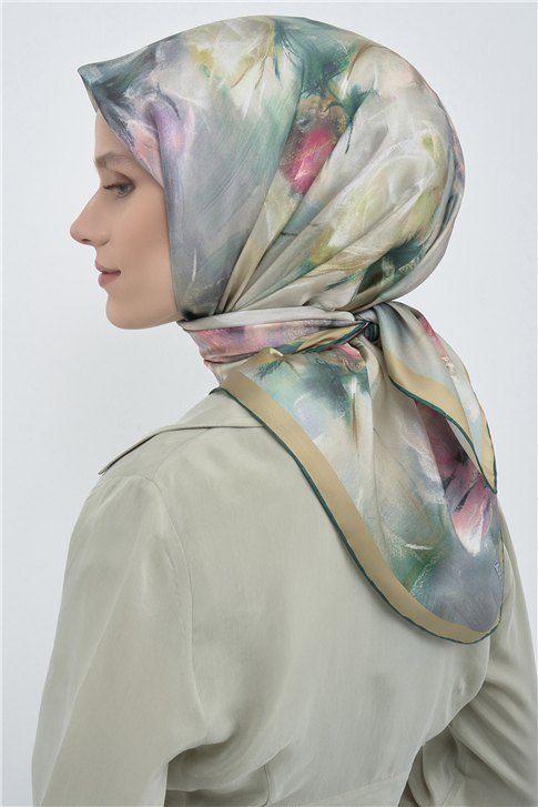 Armine Saf İpek Sura Eşarp 9515D 02