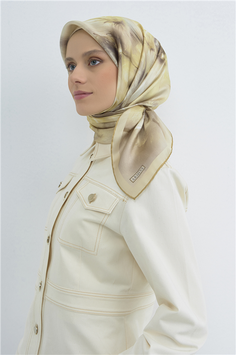 Armine  Saf İpek Twill Eşarp 9515D 35