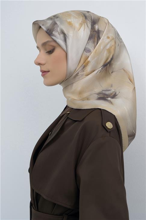Armine  Saf İpek Twill Eşarp 9515D 85