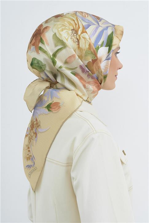 Armine  Saf İpek Sura Eşarp 9516D 03