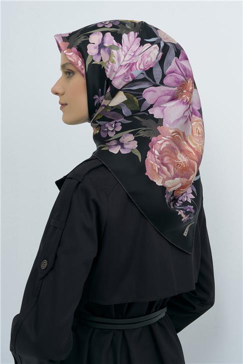 Armine  Saf İpek Twill Eşarp 9516D 05