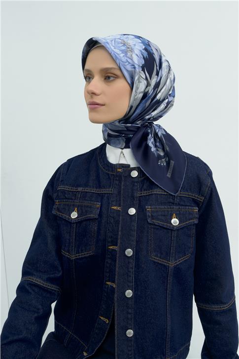 Armine  Saf İpek Twill Eşarp 9516D 06