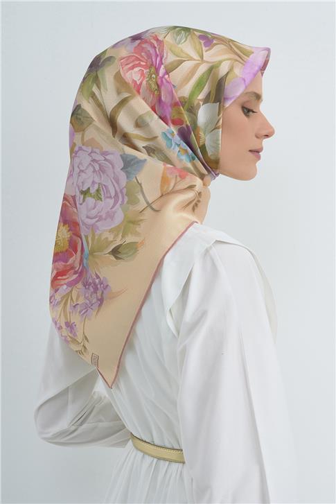 Armine  Saf İpek Twill Eşarp 9516D 31