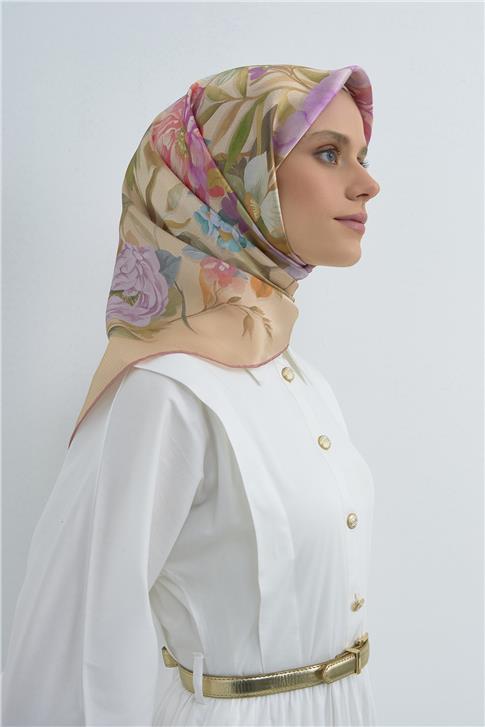 Armine  Saf İpek Twill Eşarp 9516D 31