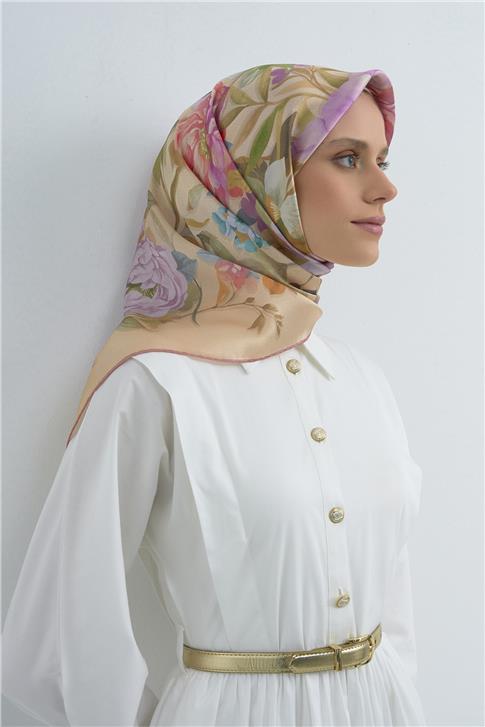 Armine  Saf İpek Twill Eşarp 9516D 31