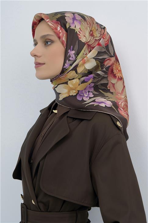 Armine  Saf İpek Twill Eşarp 9516D 36