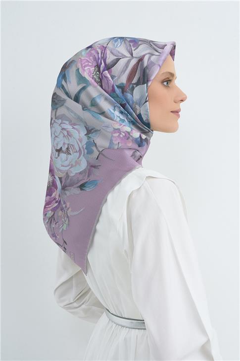 Armine  Saf İpek Twill Eşarp 9516D 82