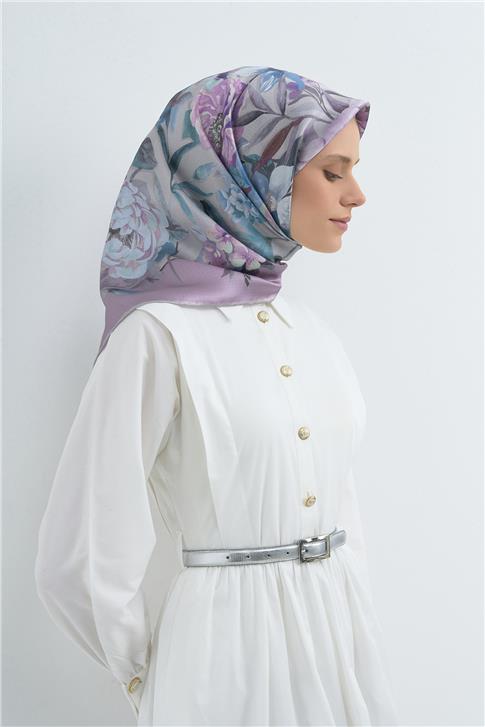 Armine  Saf İpek Twill Eşarp 9516D 82