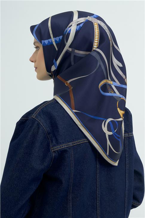 Armine  Saf İpek Twill Eşarp 9517D 03