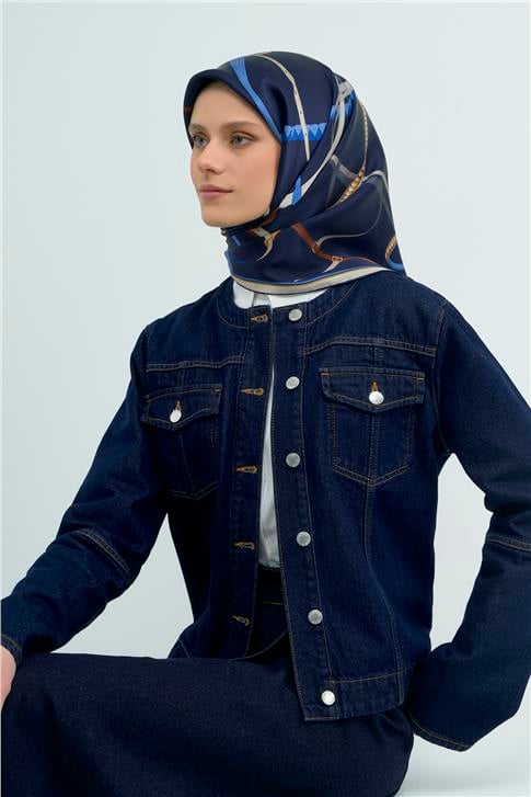 Armine  Saf İpek Twill Eşarp 9517D 03