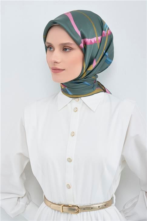 Armine  Saf İpek Twill Eşarp 9517D 50