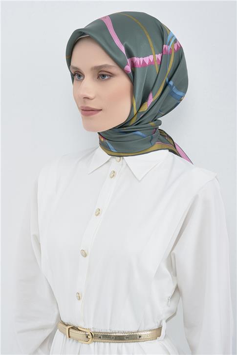 Armine  Saf İpek Twill Eşarp 9517D 50
