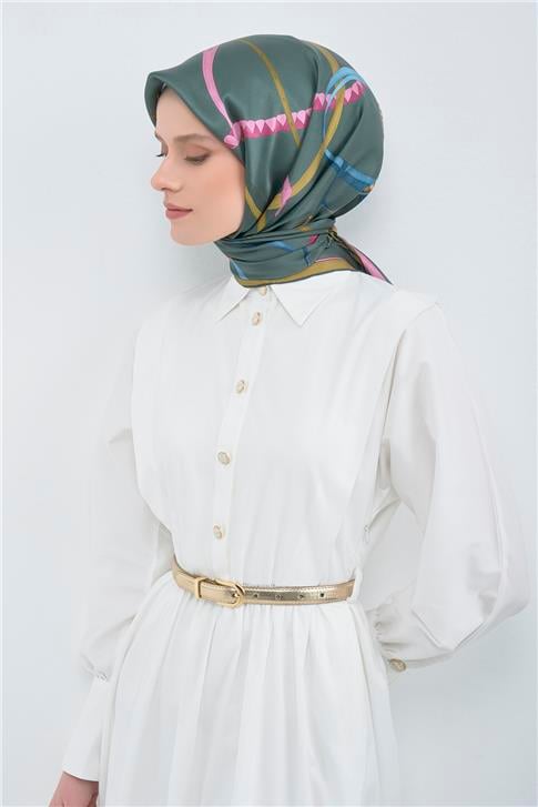 Armine  Saf İpek Twill Eşarp 9517D 50