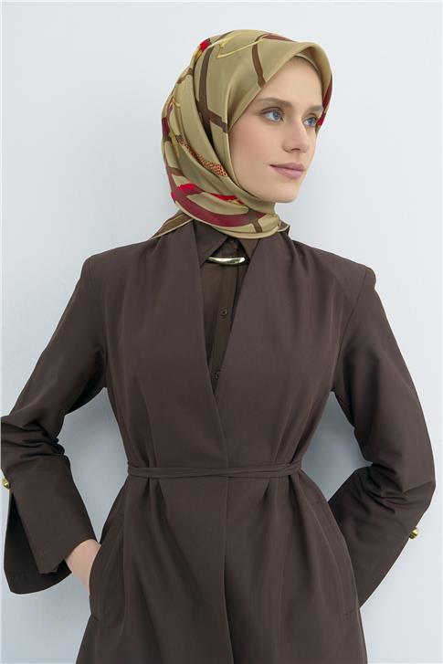 Armine  Saf İpek Twill Eşarp 9517D 52