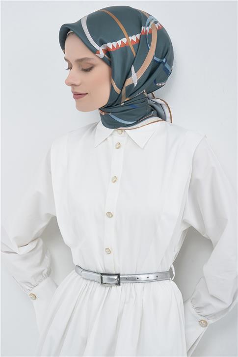 Armine  Saf İpek Twill Eşarp 9517D 81