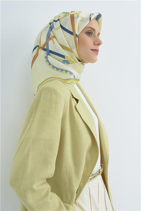 Armine  Saf İpek Twill Eşarp 9517D 83