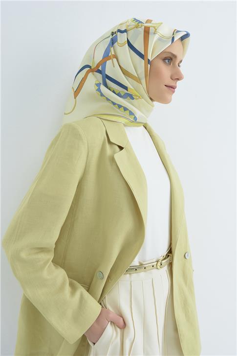 Armine  Saf İpek Twill Eşarp 9517D 83