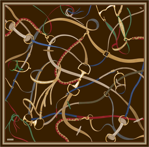 Armine  Saf İpek Twill Eşarp 9517D 84