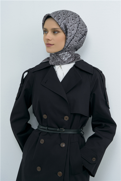 Armine Saf İpek Sura Eşarp 9518D 01