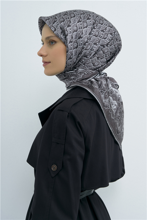 Armine Saf İpek Sura Eşarp 9518D 01