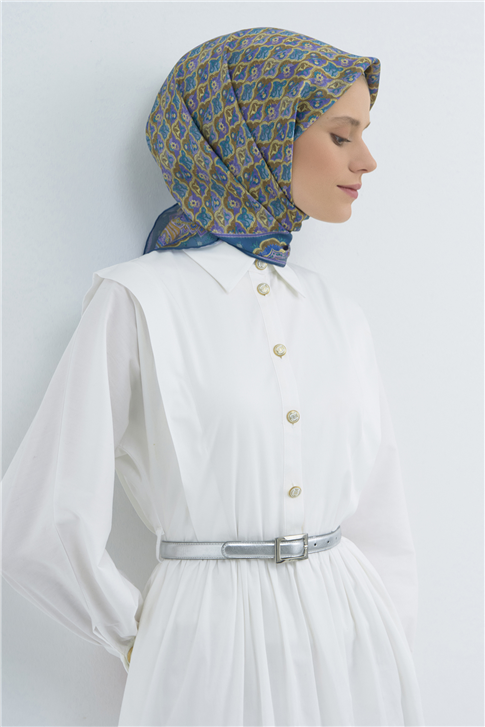 Armine Saf İpek Sura Eşarp 9518D 80