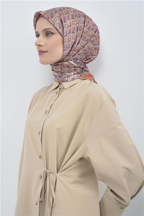 Armine  Saf İpek Twill Eşarp 9518D 34