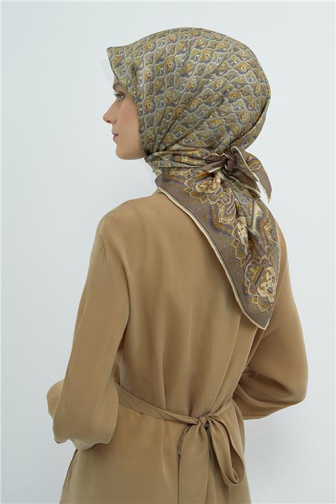 Armine  Saf İpek Twill Eşarp 9518D 35
