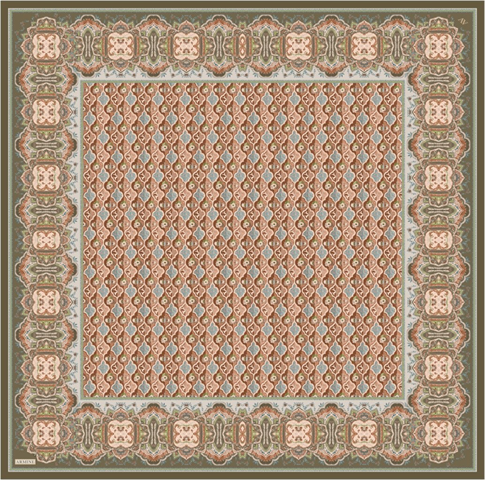 Armine  Saf İpek Twill Eşarp 9518D 51