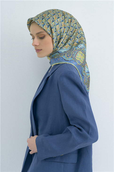 Armine  Saf İpek Twill Eşarp 9518D 82