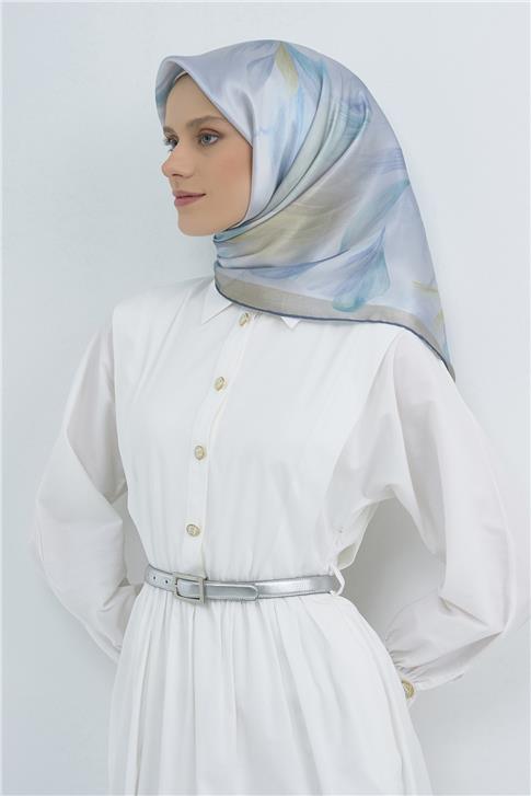 Armine Saf İpek Sura Eşarp 9519D 03