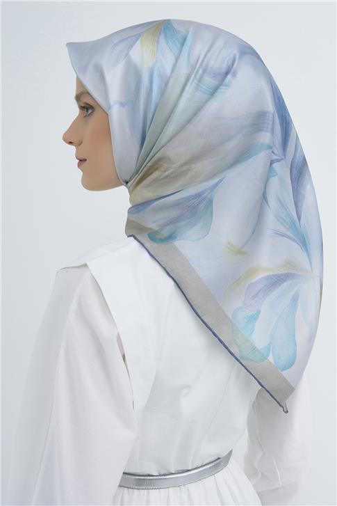 Armine Saf İpek Twill Eşarp 9519D 03
