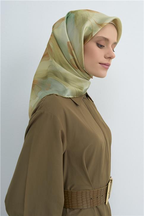 Armine Saf İpek Twill Eşarp 9519D 80