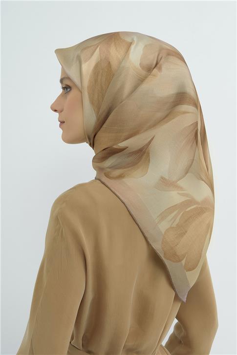 Armine Saf İpek Twill Eşarp 9519D 85