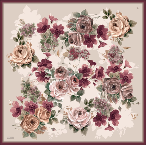 Armine  Saf İpek Sura Eşarp 9520D 06