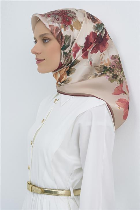 Armine  Saf İpek Sura Eşarp 9520D 06