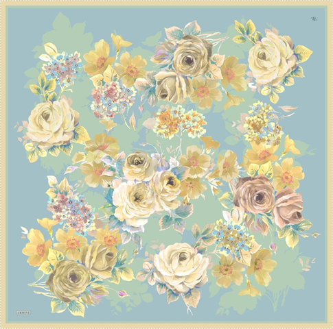 Armine  Saf İpek Sura Eşarp 9520D 53