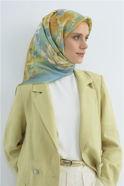 Armine  Saf İpek Sura Eşarp 9520D 53