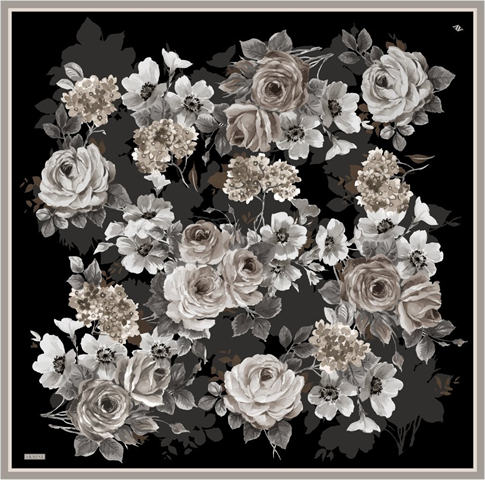 Armine  Saf İpek Twill Eşarp 9520D 01