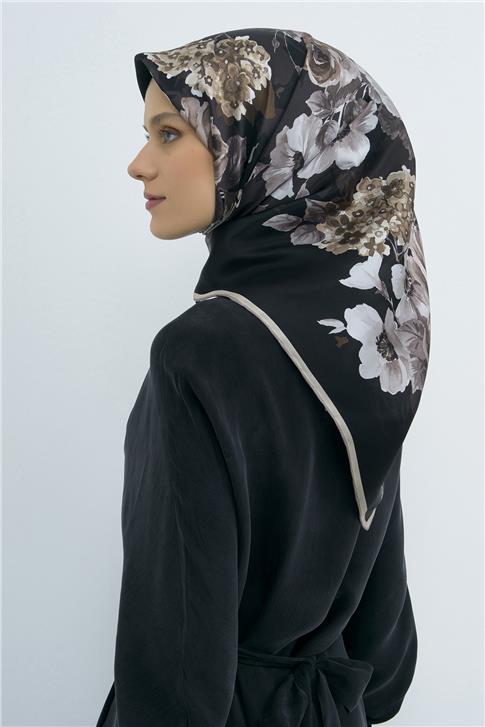 Armine  Saf İpek Twill Eşarp 9520D 01